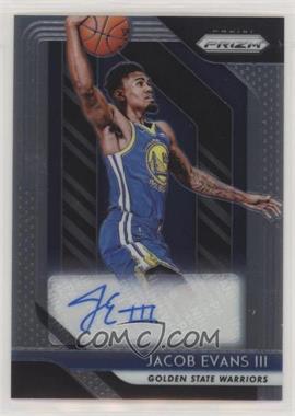 2018-19 Panini Prizm - Rookie Signatures #RS-JEV - Jacob Evans III