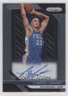 2018-19 Panini Prizm - Rookie Signatures #RS-LSH - Landry Shamet