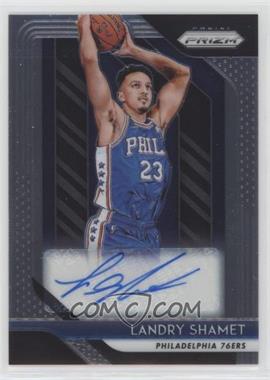 2018-19 Panini Prizm - Rookie Signatures #RS-LSH - Landry Shamet