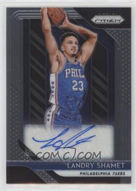 2018-19 Panini Prizm - Rookie Signatures #RS-LSH - Landry Shamet