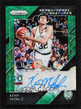 2018-19 Panini Prizm - Sensational Signatures - Choice Green Prizm #SS-KMH - Kevin McHale /8 [Noted]