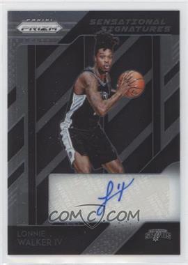 2018-19 Panini Prizm - Sensational Signatures #SS-LW4 - Lonnie Walker IV