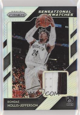 2018-19 Panini Prizm - Sensational Swatches - Prime #3 - Rondae Hollis-Jefferson /10