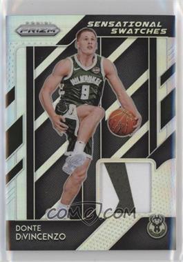 2018-19 Panini Prizm - Sensational Swatches - Prime #69 - Donte DiVincenzo /10