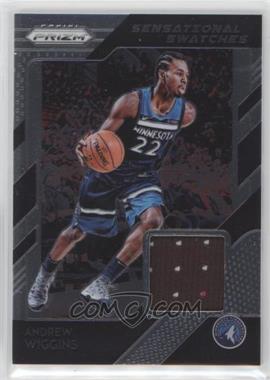 2018-19 Panini Prizm - Sensational Swatches #5 - Andrew Wiggins