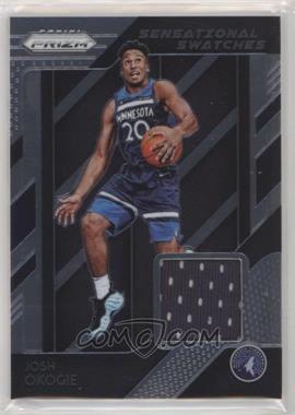 2018-19 Panini Prizm - Sensational Swatches #81 - Josh Okogie