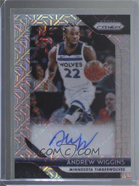 2018-19 Panini Prizm - Signatures - Mojo Prizm #S-AWG - Andrew Wiggins /25