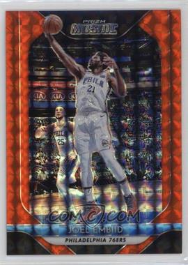 2018-19 Panini Prizm Mosaic - [Base] - Orange #43 - Joel Embiid /99