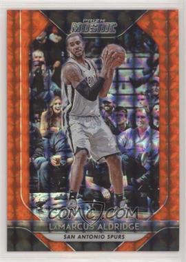 2018-19 Panini Prizm Mosaic - [Base] - Orange #62 - LaMarcus Aldridge /99