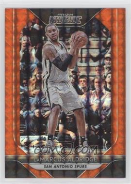 2018-19 Panini Prizm Mosaic - [Base] - Orange #62 - LaMarcus Aldridge /99