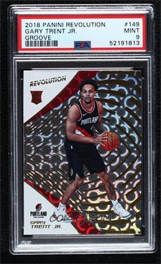 2018-19 Panini Revolution - [Base] - Groove #149 - Gary Trent Jr. [PSA 9 MINT]