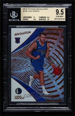 2018-19 Panini Revolution - [Base] #128 - Luka Doncic [BGS 9.5 GEM MINT]