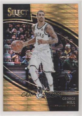 2018-19 Panini Select - [Base] - 1st Off the Line Neon Orange Pulsar Prizm #260 - Courtside - George Hill /13