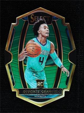 2018-19 Panini Select - [Base] - Green Prizm #103 - Premier Level - Devonte' Graham /5