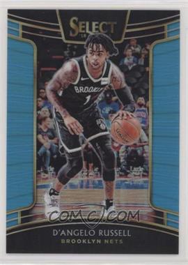 2018-19 Panini Select - [Base] - Light Blue Prizm #74 - Concourse - D'Angelo Russell /299