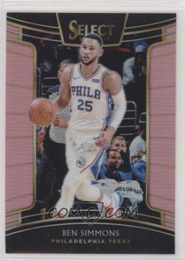 2018-19 Panini Select - [Base] - National Convention Pink Prizm #41 - Concourse - Ben Simmons /10