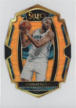 2018-19 Panini Select - [Base] - Orange Prizm #157 - Premier Level - Nicolas Batum /65