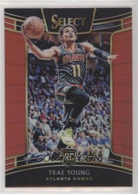 2018-19 Panini Select - [Base] - Red Prizm #45 - Concourse - Trae Young /199