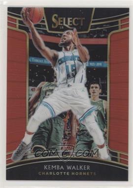 2018-19 Panini Select - [Base] - Red Prizm #88 - Concourse - Kemba Walker /199