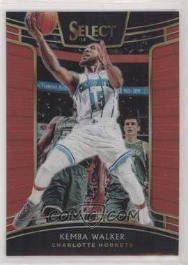 2018-19 Panini Select - [Base] - Red Prizm #88 - Concourse - Kemba Walker /199