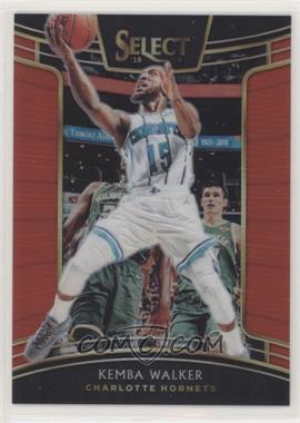 2018-19 Panini Select - [Base] - Red Prizm #88 - Concourse - Kemba Walker /199