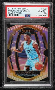 2018-19 Panini Select - [Base] - Silver Prizm #132 - Premier Level - Jaren Jackson Jr. [PSA 10 GEM MT]