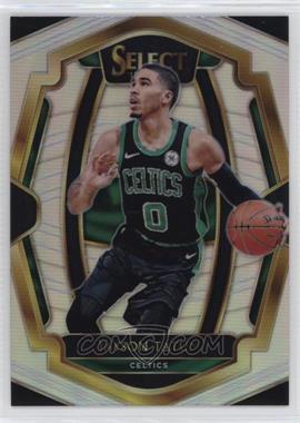 2018-19 Panini Select - [Base] - Silver Prizm #168 - Premier Level - Jayson Tatum