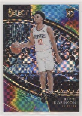 2018-19 Panini Select - [Base] - Tie-Dye Prizm #221 - Courtside - Jerome Robinson /25