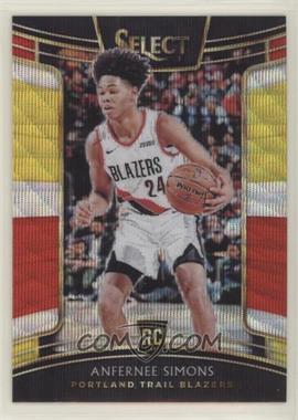 2018-19 Panini Select - [Base] - Tri-Color Prizm #39 - Concourse - Anfernee Simons