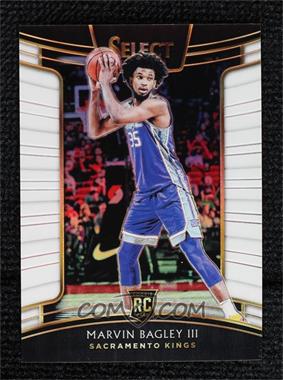 2018-19 Panini Select - [Base] - White Prizm #15 - Concourse - Marvin Bagley III /149