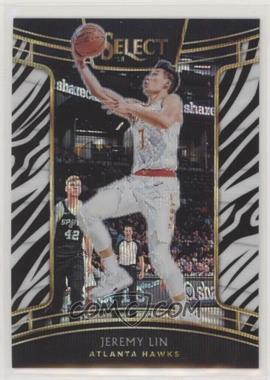 2018-19 Panini Select - [Base] - Zebra Prizm #28 - Concourse - Jeremy Lin