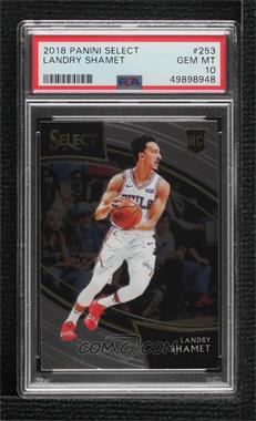 2018-19 Panini Select - [Base] #253 - Courtside - Landry Shamet [PSA 10 GEM MT]