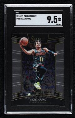 2018-19 Panini Select - [Base] #45 - Concourse - Trae Young [SGC 9.5 Mint+]