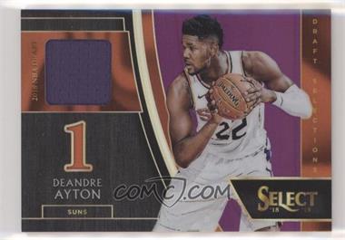 2018-19 Panini Select - Draft Selections Memorabilia - Purple #DS-DAY - Deandre Ayton /99