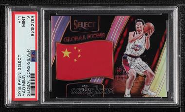 2018-19 Panini Select - Global Icons - Silver #11 - Yao Ming /99 [PSA 9 MINT]