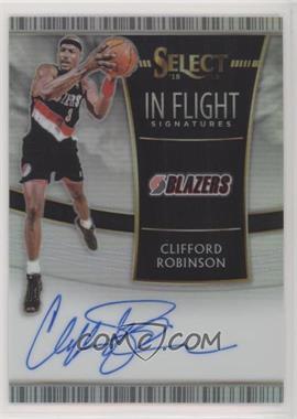 2018-19 Panini Select - In Flight Signatures #IF-CRB - Clifford Robinson /199