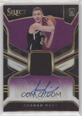 2018-19 Panini Select - Rookie Jersey Autographs - Purple #RJA-DZM - Dzanan Musa /99