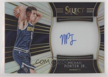 2018-19 Panini Select - Rookie Signatures #RS-MPJ - Michael Porter Jr. /199