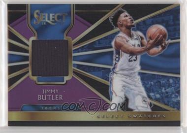 2018-19 Panini Select - Select Swatches - Purple Prizm #SS-JB - Jimmy Butler /99