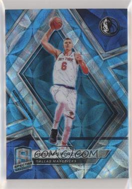 2018-19 Panini Spectra - [Base] - Neon Blue Prizm #60 - Kristaps Porzingis /75