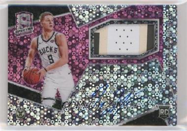 2018-19 Panini Spectra - [Base] - Neon Pink Prizm #129 - Rookie Jersey Autographs - Donte DiVincenzo /25