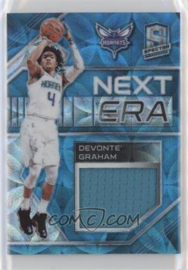 2018-19 Panini Spectra - Next Era - Neon Blue Prizm #NE-DGR - Devonte' Graham /49