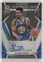 Jacob Evans III #/75