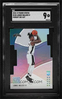 2018-19 Panini Status - [Base] - Pursuit #128 - Rookies 1 - Lonnie Walker IV [SGC 9 MINT]