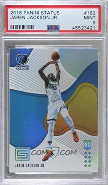 2018-19 Panini Status - [Base] #182 - Rookies 2 - Jaren Jackson Jr. [PSA 9 MINT]