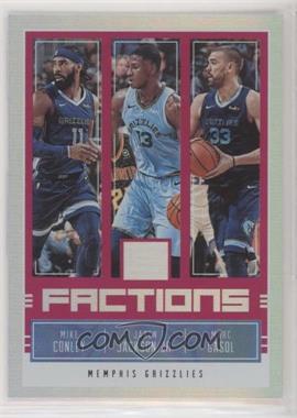 2018-19 Panini Status - Factions - Red #7 - Jaren Jackson Jr., Marc Gasol, Mike Conley