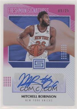 2018-19 Panini Status - Freshman Signatures - Pink #FS-MRB - Mitchell Robinson /25