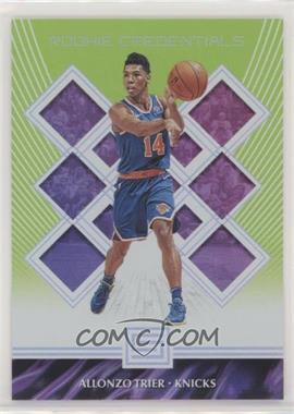 2018-19 Panini Status - Rookie Credentials - Green #23 - Allonzo Trier