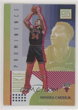 2018-19 Panini Status - Rookie Prominence - Red #7 - Wendell Carter Jr.