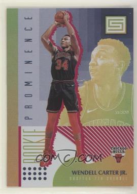 2018-19 Panini Status - Rookie Prominence - Red #7 - Wendell Carter Jr.